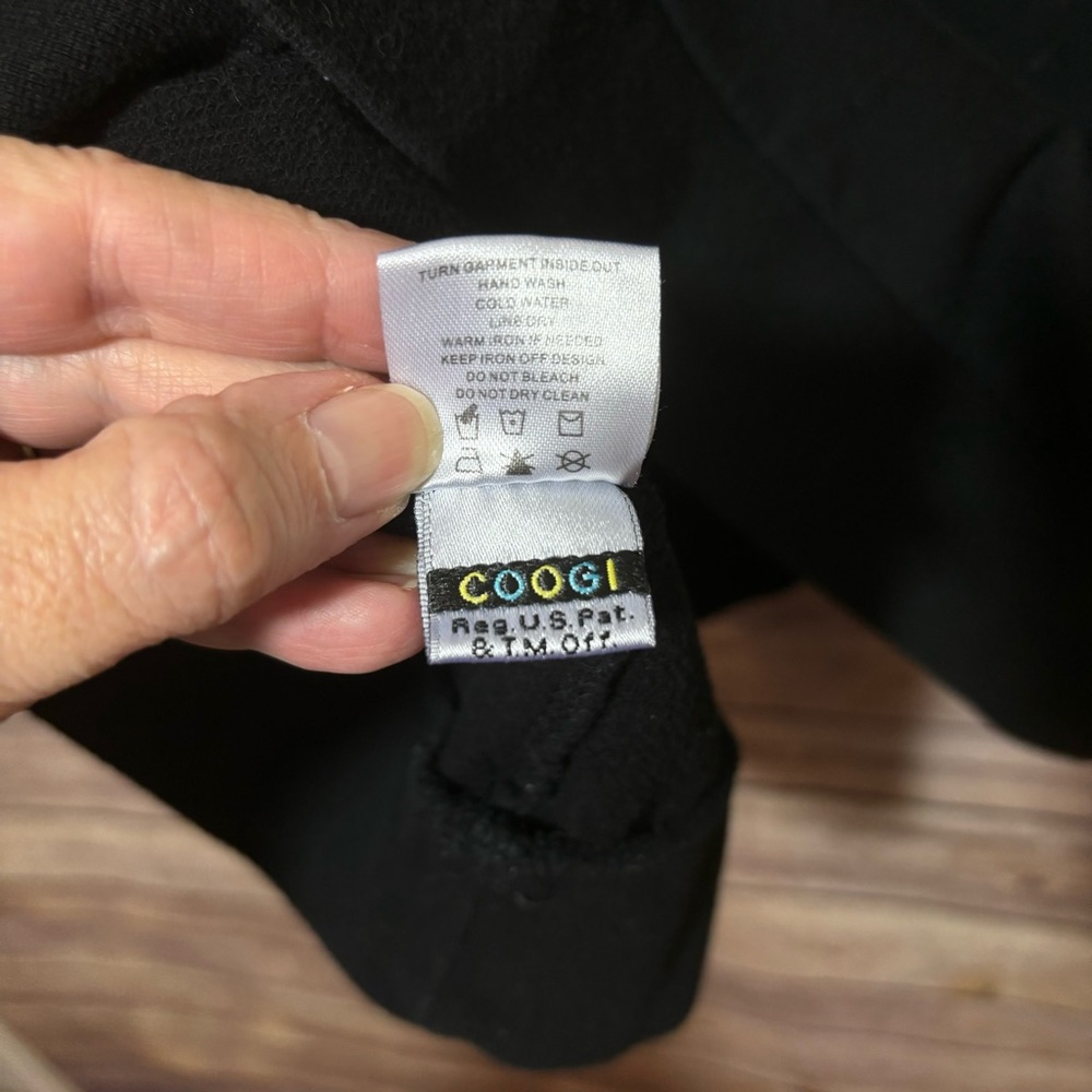 COOGI Black Embellished Sweat Shirt Size XL A3 - Picture 7 of 7